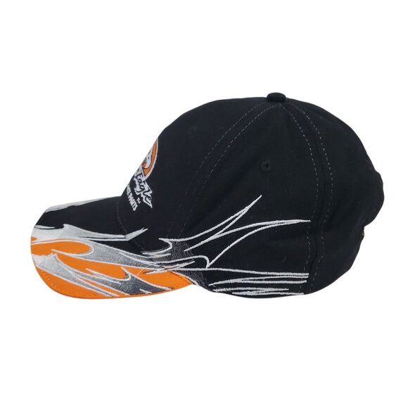 Rare Vintage 1999 Harley Davidson Motorcycles SCREAMIN EAGLE Flames Hat Cap - Picture 3 of 13